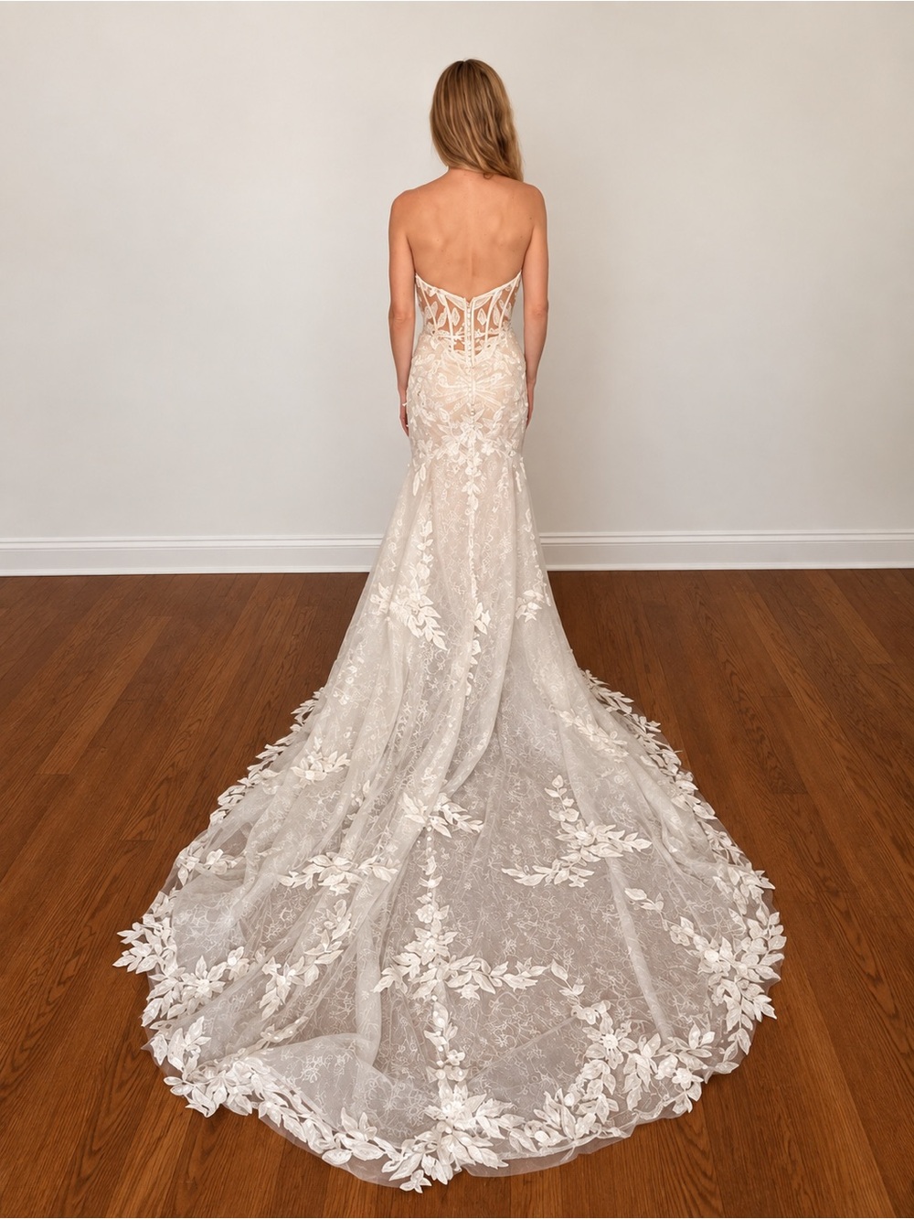 Calla Blanche Wedding Dress in Ivory